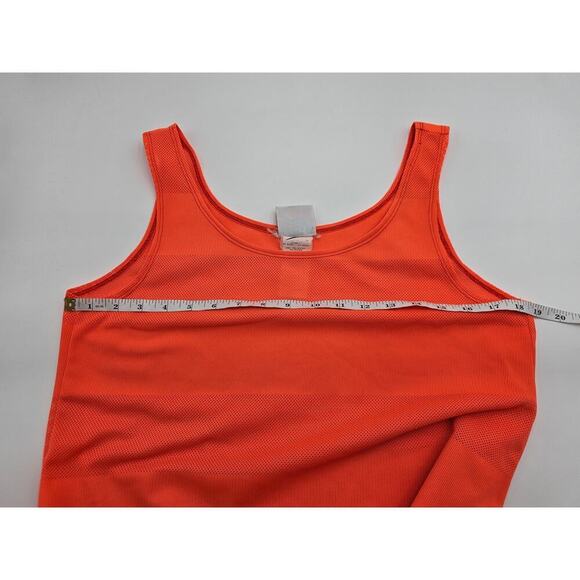 Vtg Speedo Women's Size S Neon Orange Swimsuit Coverup - Picture 9 of 10